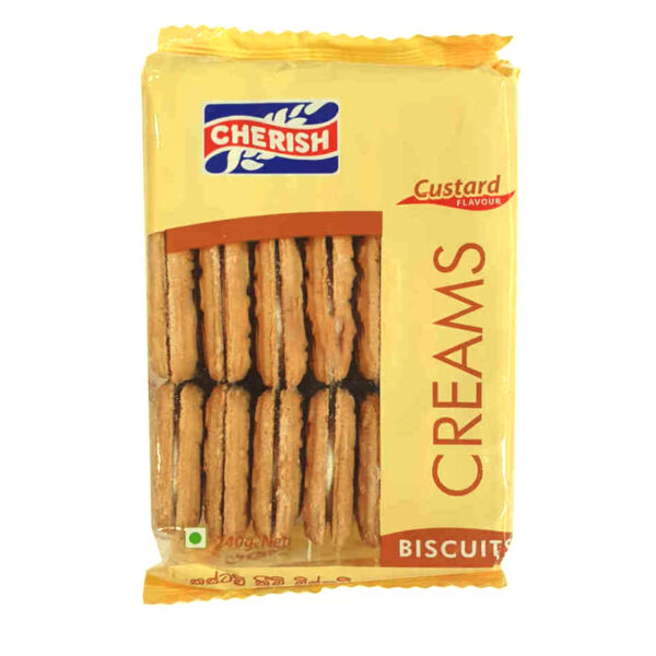 CHERISH CUSTARD CREAM BISCUITS 240G