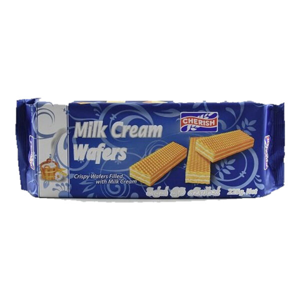 CHERISH MILK CREAM WAFERS 225G