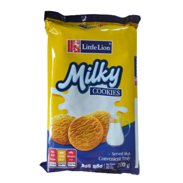 LITTLE LION MILKY COOKIES 200G