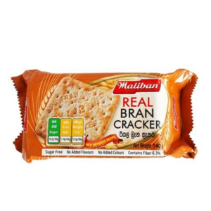 MALIBAN R/BRAN CRACKER 140G